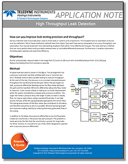 high throughput leak detection hero image