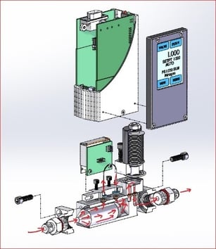 Mass Flow Cutaway