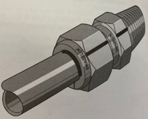 Swagelok Tube Fitting - mark tubing