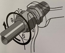 Swagelok Tube Fitting - rotate nut