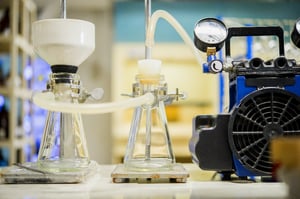 Simple Lab Set-up using Diaphragm Vacuum Pump